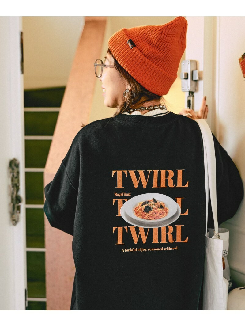 【Royal Host】フォトアソートスウェット LEPSIM レプシィム トップス スウェット・トレーナー ブラッ..