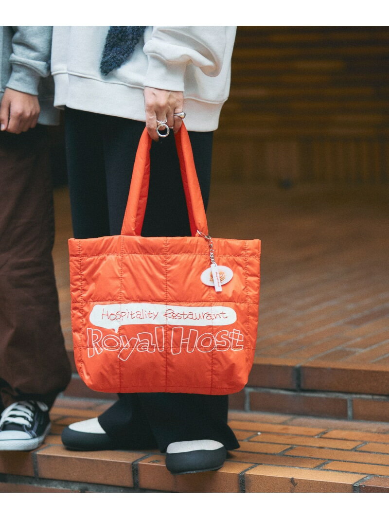 【Royal Host】キルトバッグ LEPSIM レプシィム バッグ トートバッグ オレンジ ネイビー【送料無料】[Rakuten Fashion]