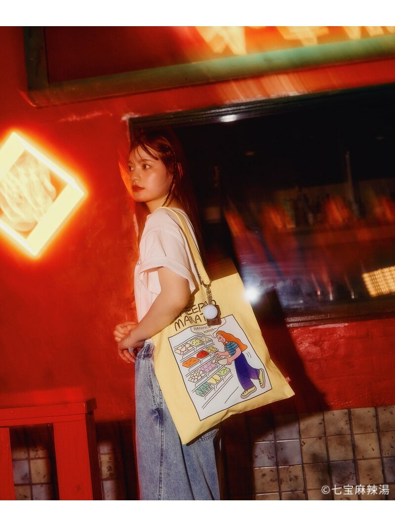 Rakuten - 【七宝麻辣湯】アソートトート LEPSIM レプシィム バッグ トートバッグ ホワイト イエロー ブルー[Rakuten Fashion]