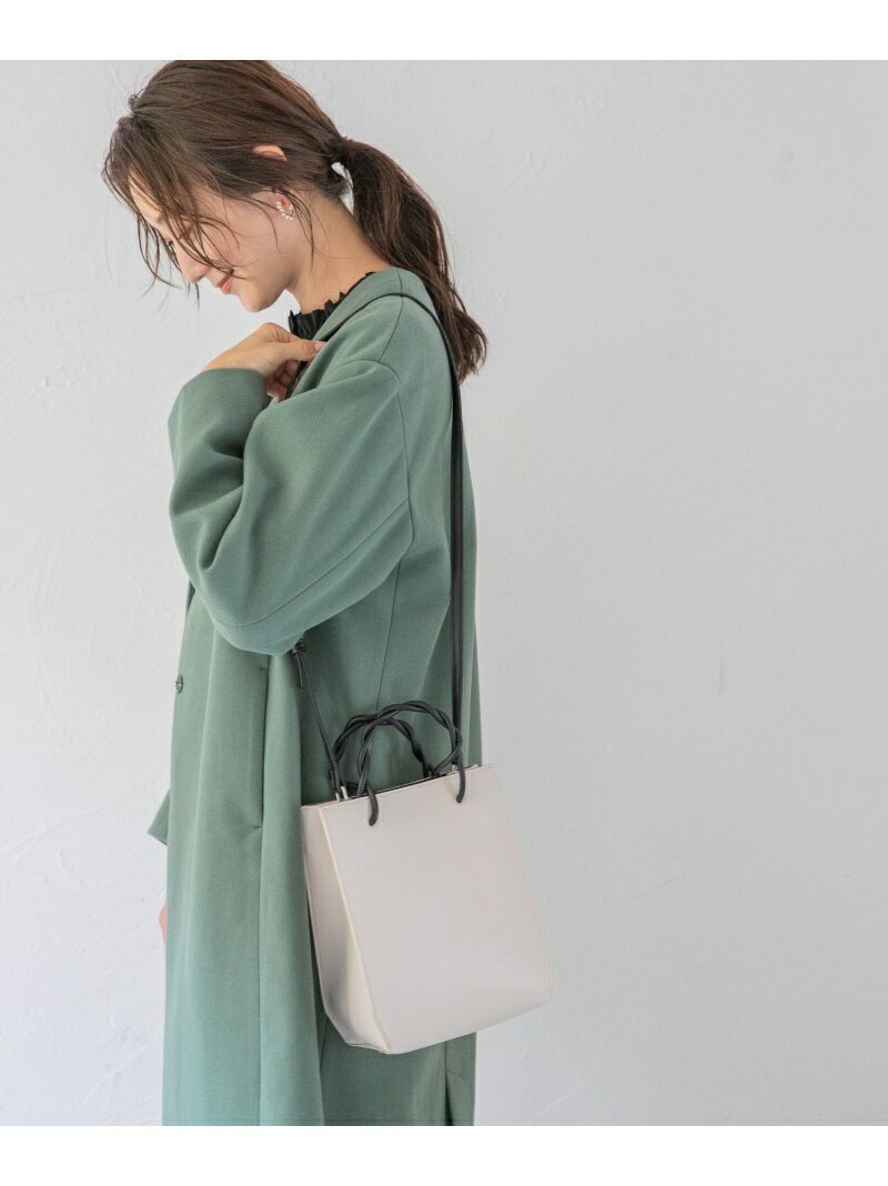 【SALE／50%OFF】(W)【驚くほど、かるーーーい】ネジリミニショルダーバッグ LEPSIM レプシィム バッグ ショルダーバッグ ホワイト ブラウン シルバー ブラック【RBA_E】[Rakuten Fashion]のサムネイル