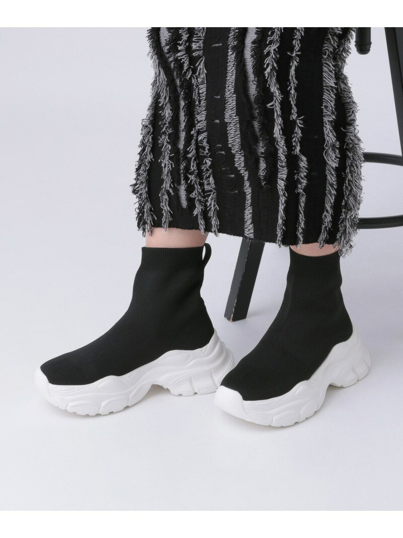 【SALE／60%OFF】ニットスニーカーブーツ LEPSIM レプシィム シューズ・靴 ブーツ ...