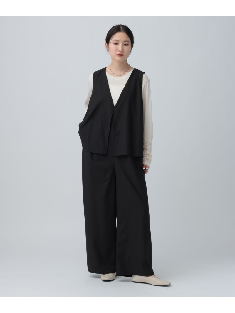 [SALE / 30 % OFF] V 넥 올인원 LEPSIM 렙심 올인원 오버 올 올인원 연결 베이지 블랙 그레이 [RBA_E] [무료 배송] [Rakuten Fashion]