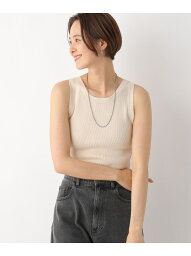 14ゲージリブタンク LEPSIM レプシィム トップス その他のトップス ホワイト ブラック【先行予約】*[Rakuten Fashion]