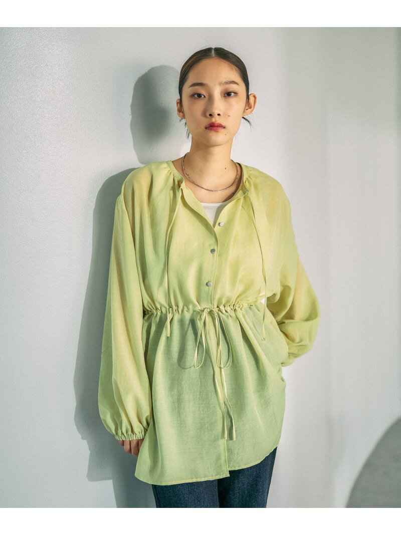 着回しブラウス《2点セット》 LEPSIM レプシィム トップス シャツ・ブラウス グレー ブラウン イエロー ベージュ ブラック【先行予約】*【送料無料】[Rakuten Fashion]