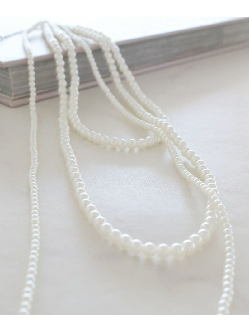 3連ボールネックレス LEPSIM レプシィム アクセサリー・腕時計 ネックレス【先行予約】*[Rakuten Fashion]のサムネイル