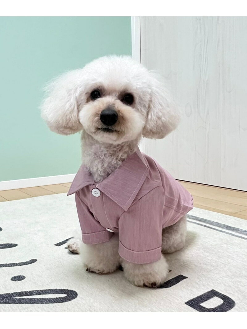 Rakuten - 【PET】デニムポケットシャツ LEPSIM レプシィム ペット用品 ペットウェア・ペット服 ピンク ネイビー【送料無料】[Rakuten Fashion]