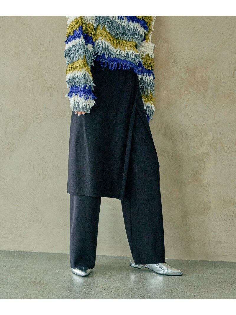 【SALE／50%OFF】12ゲージニットスカパン LEPSIM レプシィム パンツ その他のパンツ ブラック【RBA_E】..