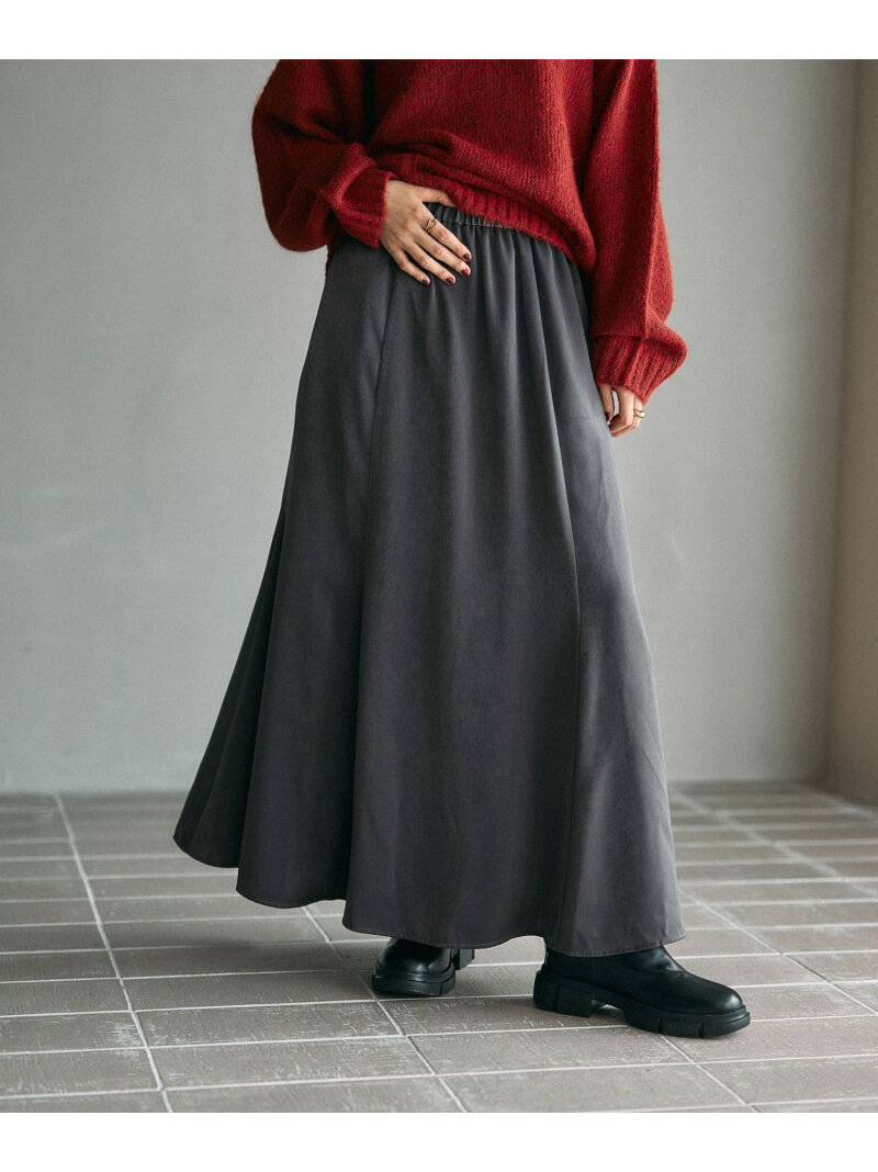 【SALE／30%OFF】ハギハギサテンフレアスカート LEPSIM レプシィム スカート ロング・マキシスカート ホワイト グレー【RBA_E】【送料無料】[Rakuten Fashion]