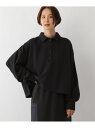 【SALE/55%OFF】襟スウェットプルオーバー LEPSIM レプシィム トップス スウェット・トレーナー ブラック グリーン【RBA_E】[Rakuten...