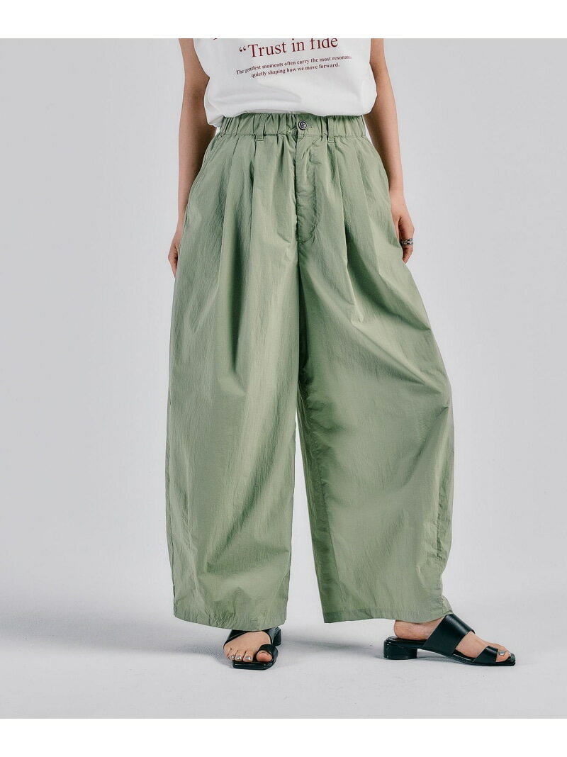 Rakuten - 【SALE／50%OFF】ワイドコクーンパンツ LEPSIM レプシィム パンツ その他のパンツ ブラック ホワイト グリーン【RBA_E】[Rakuten Fashion]