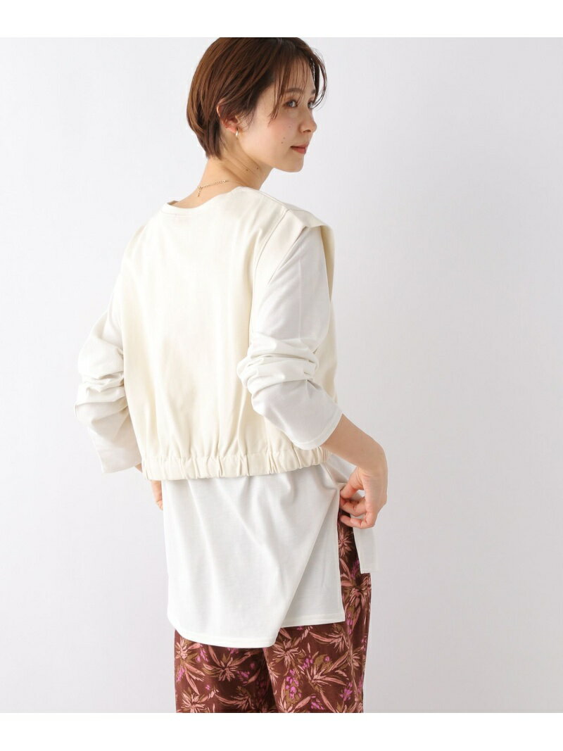 【SALE／50%OFF】(W)ショートPO2PセットLS LEPSIM レプシィム トップス カットソー・Tシャツ ホワイト ブラック ベージュ【RBA_E】[Rakuten Fashion]のサムネイル