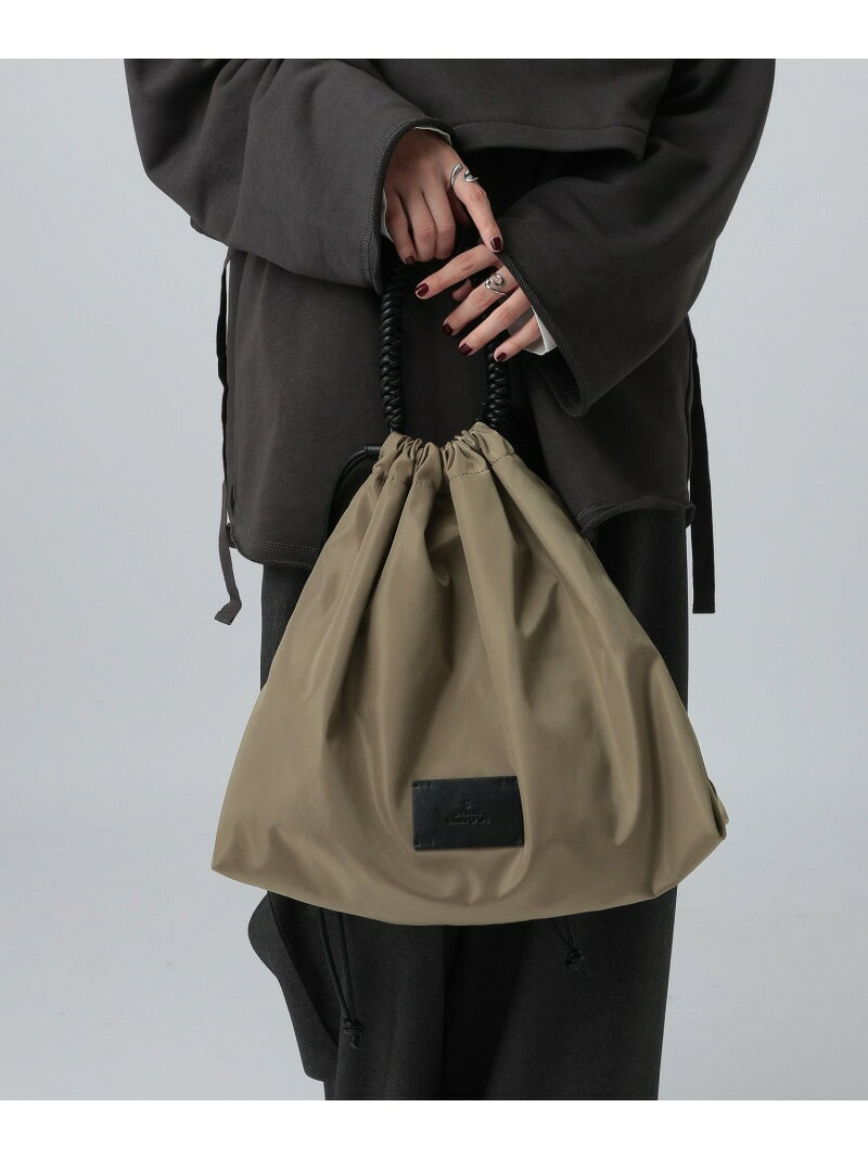Rakuten - 【SALE／30%OFF】2WAY巾着トート LEPSIM レプシィム バッグ トートバッグ ブラック【RBA_E】[Rakuten Fashion]