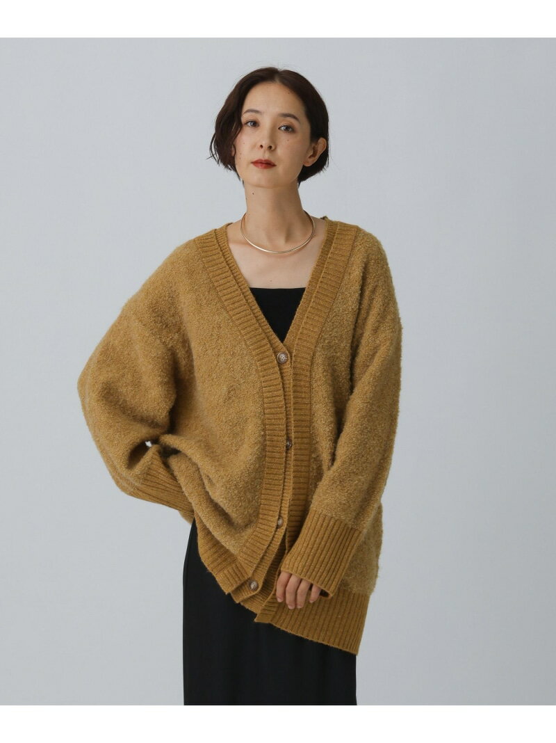 【SALE／20%OFF】5ゲージダブルカラーチュニックカーディガン LEPSIM レプシィム ワンピース・ドレス ..