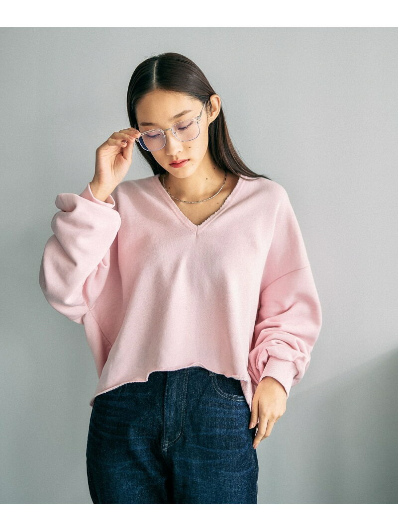 Rakuten - 【SALE／50%OFF】深スリットプルオーバー LEPSIM レプシィム トップス カットソー・Tシャツ ピンク ホワイト グレー【RBA_E】[Rakuten Fashion]