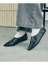 【SALE/60%OFF】メタリック2WAYパンプス LEPSIM レプシィム シューズ・靴 パンプス ブラック シルバー【RBA_E】[Rakuten Fas...