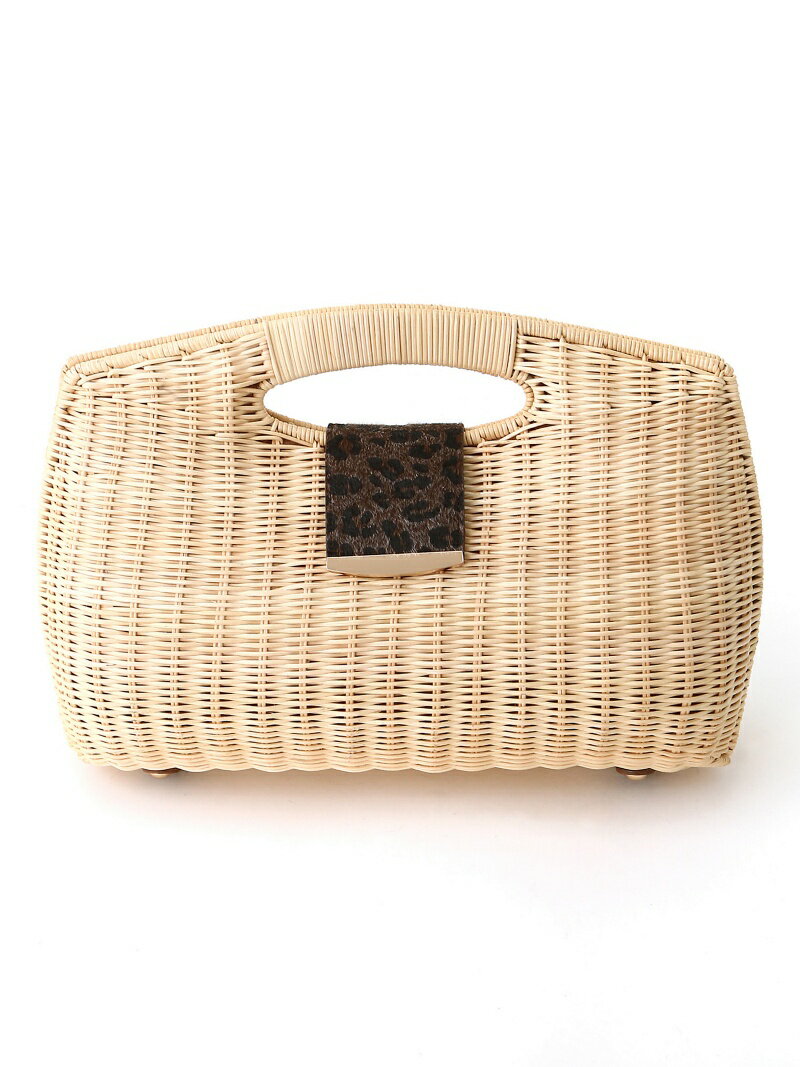 【SALE／61%OFF】ラタンハンドルBAG LEPSIM レプシィム バッグ かごバッグ ブラウン ブラック【RBA_E】[Rakuten Fashion]のサムネイル