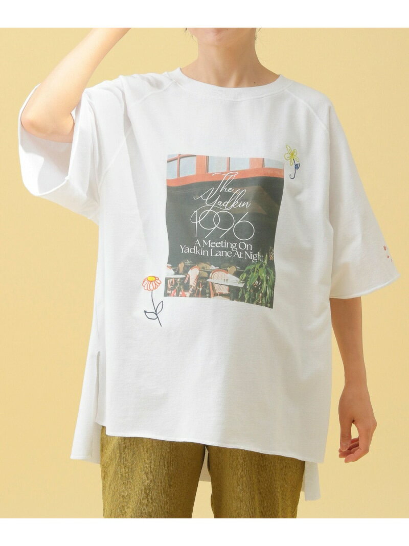 【SALE／30%OFF】【産前・産後対応】マタニティ/モチーフフォトプリント6分袖 LEPSIM レプシィム マタニティウェア・ベビー用品 その他のマタニティグッズ ホワイト グレー【RBA_E】[Rakuten Fashion] 3