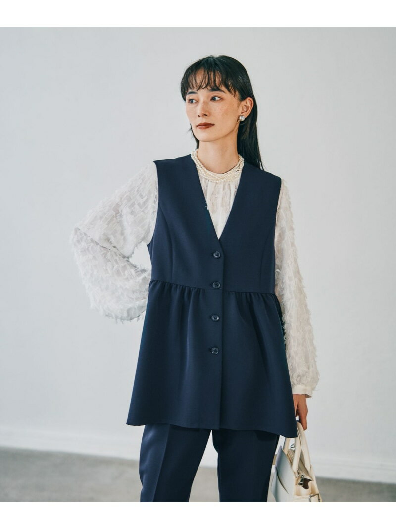 Rakuten - 【SALE／50%OFF】【入卒式/セレモニー】Wクロス切り替えベスト LEPSIM レプシィム ジャケット・アウター その他のジャケット・アウター グレー ブラック ネイビー【RBA_E】[Rakuten Fashion]
