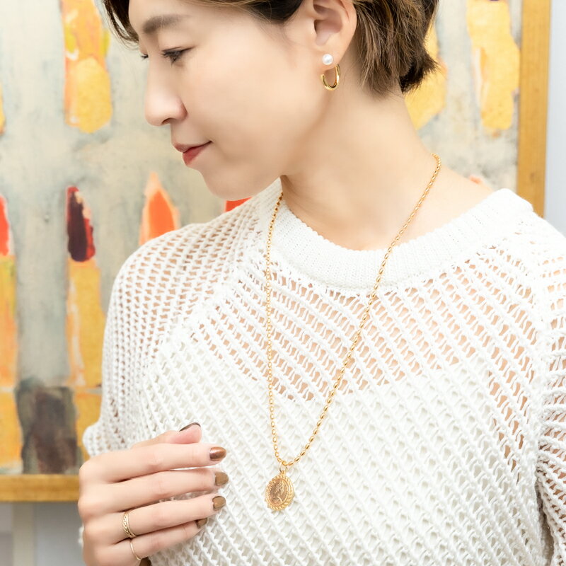 再値下げ60%OFF【アウトレット】 着せかえコインチャーム ネックレス チャーム コイン ブリティッシュ ゴールド シルバー つけかえ可能 おしゃれ ペンダントトップ レディース ネックレストップ coin ネックレスチャーム 大人 50代