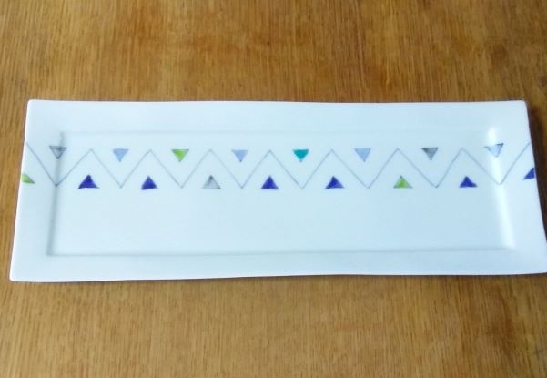 波佐見焼皿波佐見焼スリム長角トレー...