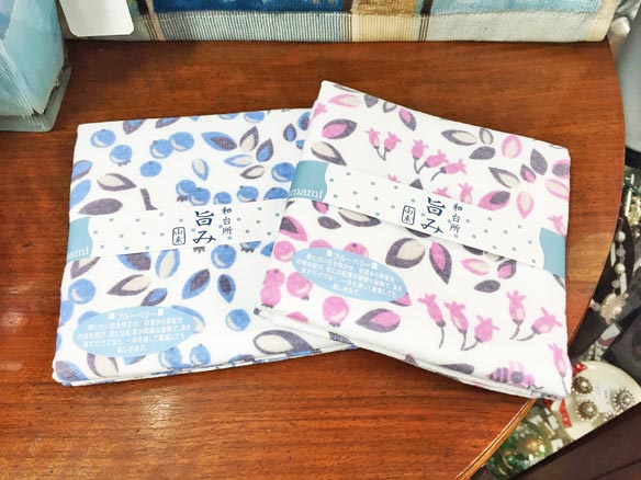 メール便発送可！今治ふきん『ブルーベリー』（キッチンクロス）