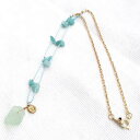 送料無料!ラッピング無料!ブレスレット レディースbLank 『sugar drops』ネックレス/stone - green quartz