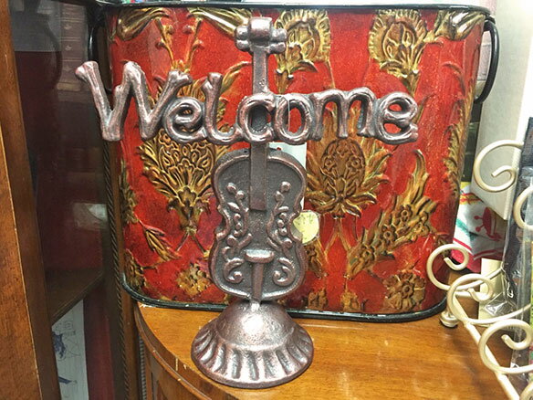 Interior Accessories - 送料無料！ディスプレイに！Welcomeサイン／バイオリン