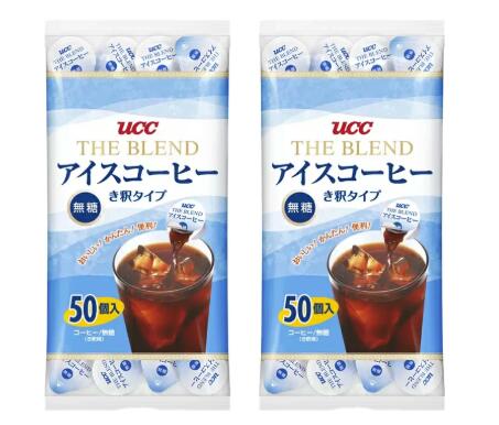 UCC ザ・ブレンド アイスコーヒー 無糖 ポーション 50個