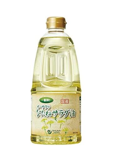 オーサワの国内産なたねサラダ油910ml