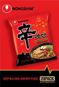 【20袋】農心 辛ラーメン 20袋入 120g×20 NONGSHIM 辛らーめん 韓国大人気ラーメン 業務用 鍋 〆 インスタント 韓国 ラーメン 中華麺 手軽 非常 インスタント アレンジ 辛い 食べたくなる かんこく 備蓄 キャンプ 飯 簡単料理|詳細画像