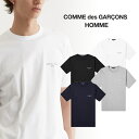 【COMME des GARCONS】コムデギャルソン HOMME オム ロゴ カットソー Tシャツ メンズ ブランド おしゃれ お洒落 モード系 モード ストリート トレンド ロゴ ギャルソンTシャツ コム デ ギャルソン shirt ブランドtシャツ ブランドロゴ 半袖Tシャツ ティーシャツ トレンド