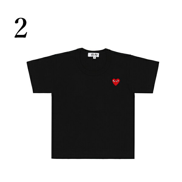 【COMME des GARCONS】コムデギャルソン PLAY プレイ ハートロゴ カットソー Tシャ...