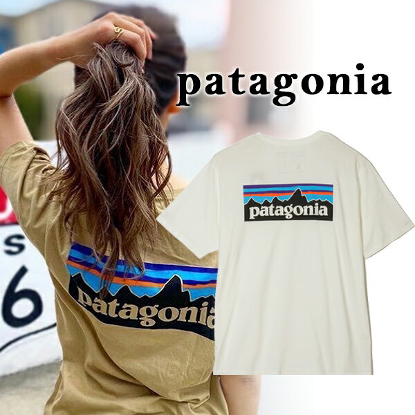 【Patagonia】パタゴニア P-6ロゴ オーガニック Tシャツ P-6 Logo カットソー メンズ ブランド おしゃれ お洒落 アメカジ レディース アウトドア キャンプ 山 海 サーフィン ハイキング 山登り フェス トレンド 売れ筋アイテム 半袖 patagonia