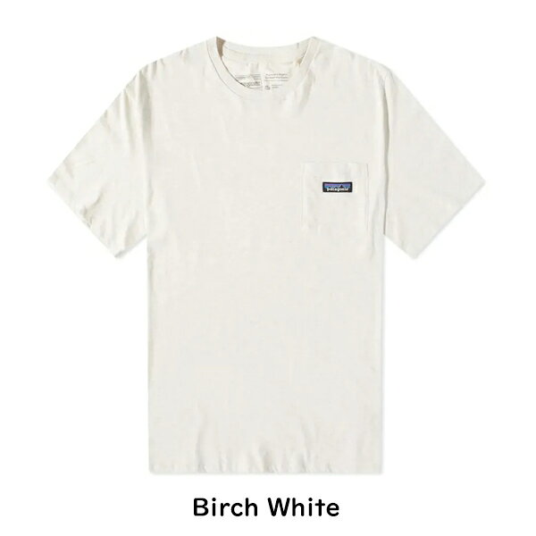 【Patagonia】パタゴニア P-6 ロゴ メンズ・デイリー・ポケット・ティー Tシャツ Ms P-6 REGENERATIVE COTTON POCKET T-SHIRT P6 LOGO カットソー メンズ ブランド おしゃれ お洒落 アメカジ レディース アウトドア キャンプ 山 海 サーフィン 山登り 売れ筋アイテム 半袖