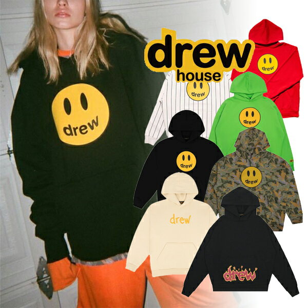 楽天Acheteur Lab【Drew House】ドリューハウス MASCOT HOODIE パーカー フーディー Justin Bieber ジャスティン ビーバー プロデュース スウェット メンズ ロゴ ブランド 韓国 おしゃれ お洒落 モード系 モード ストリート トレンド