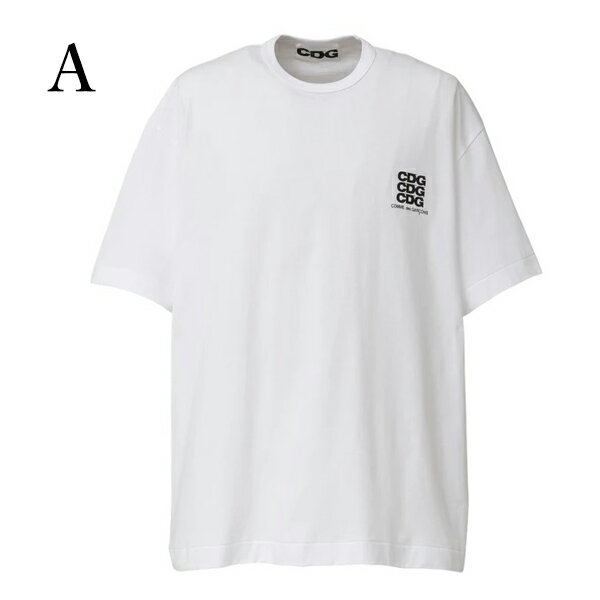 【COMME des GARCONS】コムデギャルソン CDG ロゴ OVERSIZED Tシャツ ビッグサイズTシャツ カットソー メンズ ギャルソンTシャツ コム・デ・ギャルソン shirt ブランドtシャツ ブランドロゴ 半袖Tシャツ おしゃれ お洒落 モード系 ストリート トレンド 半袖 ブランド