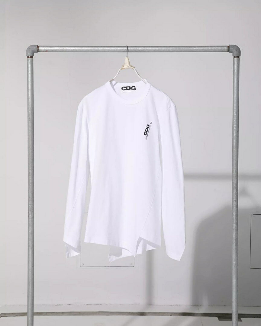 【COMME des GARCONS】コムデギャルソン CDG BIAS LONG SLEEVE T-SHIRT ロゴ ロンT Tシャツ カットソー メンズ ギャルソンロンT コム・デ・ギャルソン shirt ブランドロンT ブランドロゴ 長袖Tシャツ 長袖 おしゃれ お洒落 モード系 ストリート トレンド ブランド 韓国 韓流