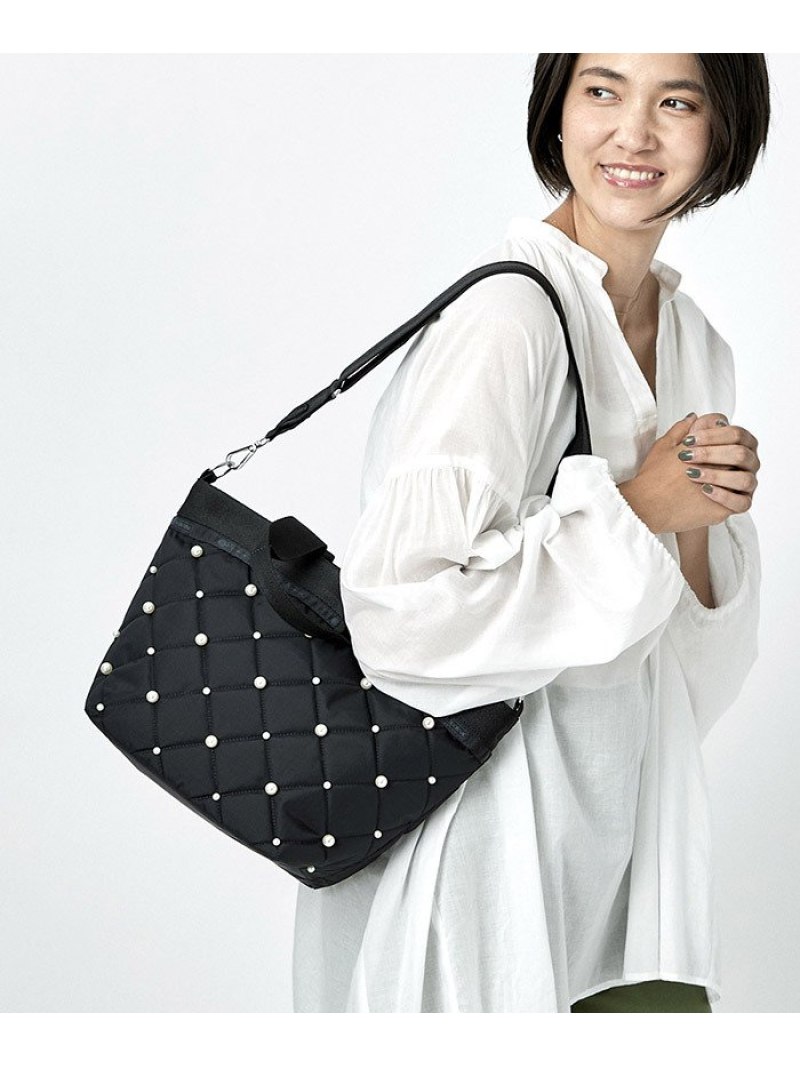 【公式】レスポートサック トートバッグ 1186U277 LeSportsac LeSportsac レスポートサック バッグ トートバッグ ブラック【送料無料】[Rakuten Fashion]のサムネイル