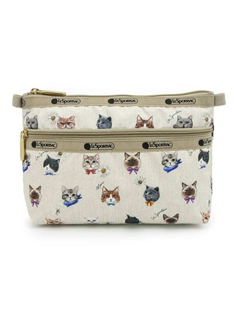 【公式】レスポートサック ポーチ 7105HC24 LeSportsac LeSportsac レスポートサック 財布・ポーチ・ケース ポーチ ベージュ【送料無料】[Rakuten Fashion]のサムネイル