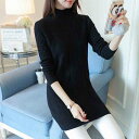 セーター レディース タートルネック ゆる ざっくり かわいい 厚手 ケーブル編み トレーナー 人気 白 黒 ブランド 柄 ハイネック ニットセーター 春 クル...