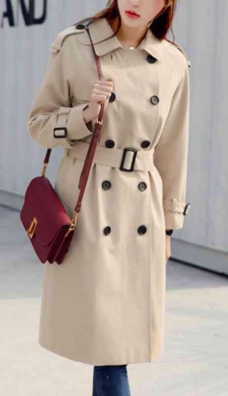 トレンチコートレディースショートモ...