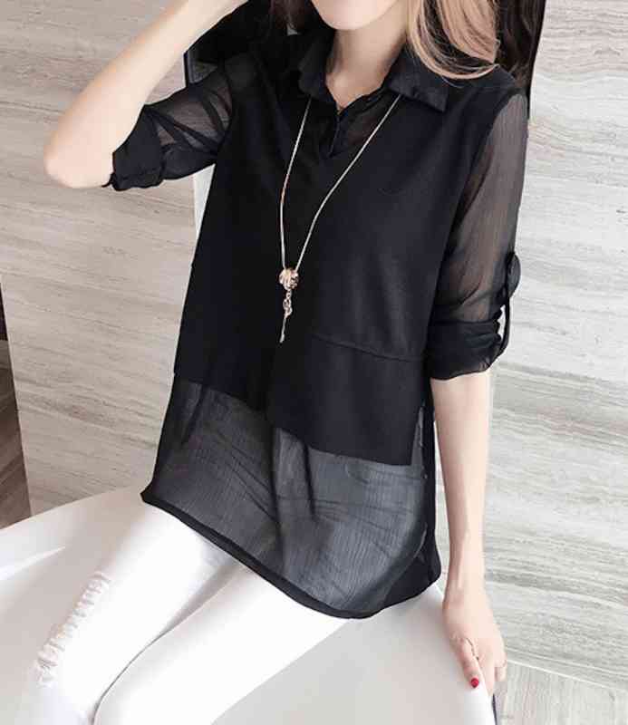 Sleeveless - 【＼クーポン利用で20%OFF!／】 シャツ レディース 冬 カットソー 厚手 かわいい ブラウス Tシャツ ゆったり 暖かい ブランド トップス オフィス スポーツ しわになりにくい 大人 おしゃれ ロゴ ランニング 襟付き 春 形態安定 事務服 カジュアル ポロシャツ 長袖 秋