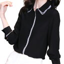 シャツ レディース 白ラインシャツ 春 暖かい オフィス しわになりにくい 形態安定 かわいい 厚手 ブランド 冬 おしゃれ カジュアル ゆったり 大人 麻 ス...