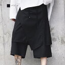 【\クーポン利用で20%OFF!/】 ワイドパンツ メンズ ハーフスカートパンツ ハイウエスト 夏 サルエルパンツ バギーパンツ 大きいサイズ ボア 40代 きれいめ パンツ 暖かい イージーパンツ 春 おすすめ デニムワイド ワイド 秋 コーデ 50代