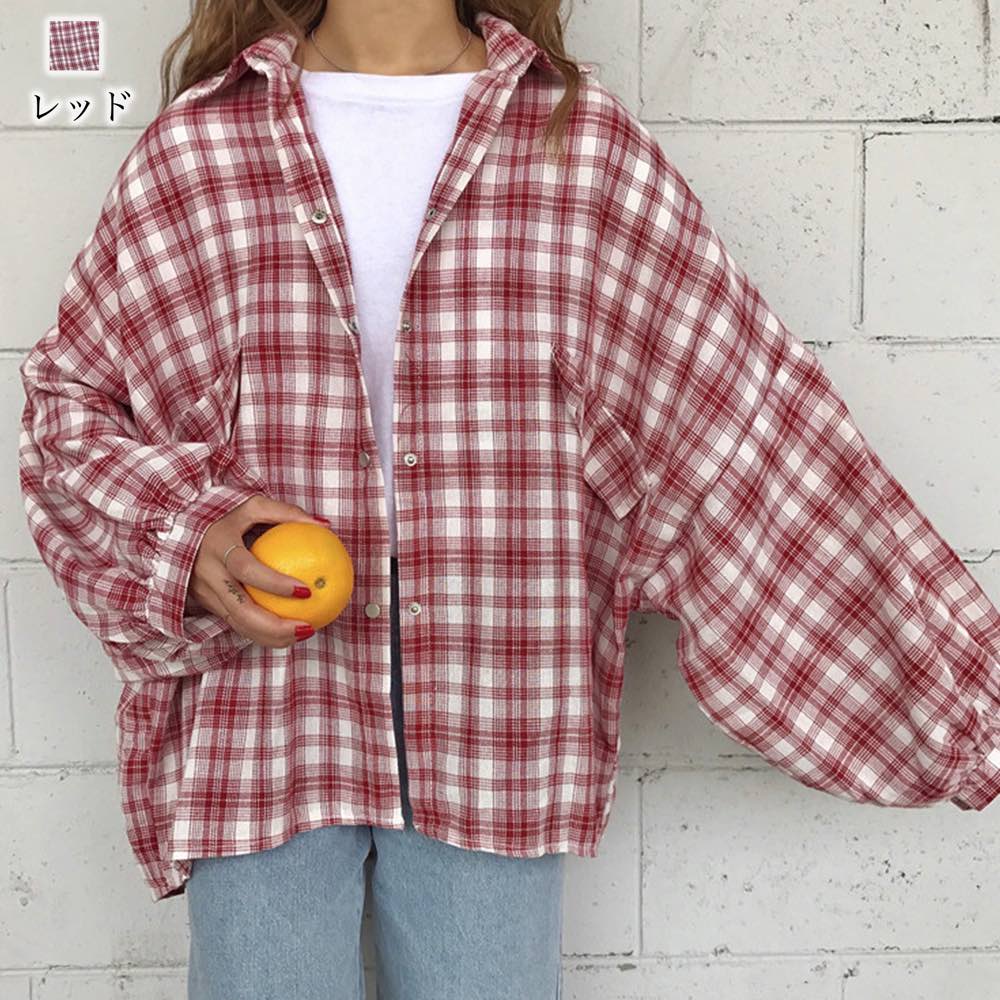 シャツ レディース ドルマンチェック柄ブラウス 長袖 冬 事務服 暖かい ランニング ゆったり ロゴ カジュアル 春 ポロシャツ しわになりにくい 襟付き トップス 厚手 スポーツ 大人 形態安定 オフィス おしゃれ ブランド Tシャツ 麻 ブラウス 秋 かわいい カットソー less-10034591 Coat Classic(コートクラシック) サンプル画像3