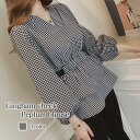 ブラウス レディース ギンガムチェック柄ペプラム 事務服 フリル 高品質 Tシャツ 春 スーツ ボウタイ ワンピース 人気 ノーアイロン 秋 きれいめ 白 オフ...
