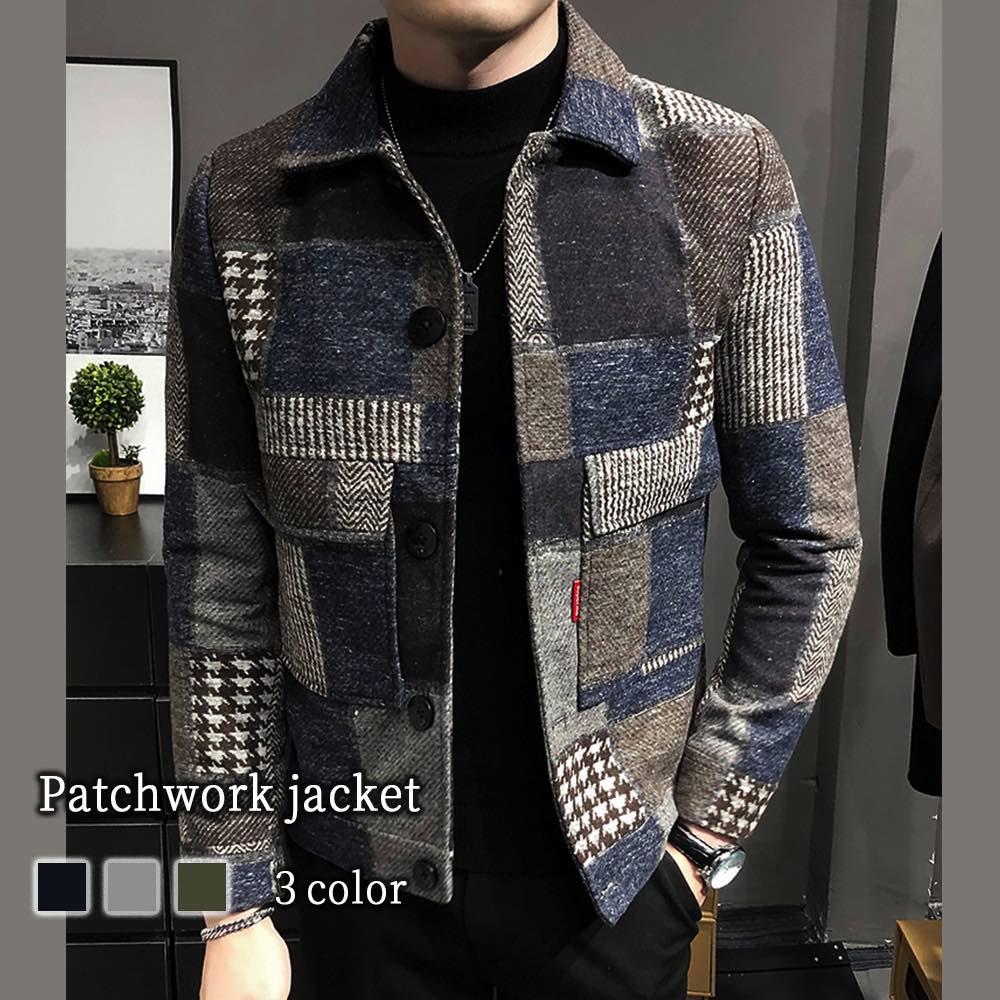 楽天市場】パッチワーク(コート・ジャケット|メンズ 楽天市場】パッチワーク(コート・ジャケット|メンズ