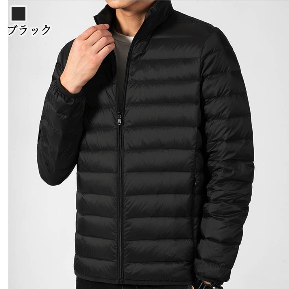 【＼クーポン利用で20%OFF!／】 ダウンジャケット メンズ ライトダウンジャケット スリム 軽い アウター コスパ 防寒 ダウン ロング 高級 おすすめ 大きいサイズ 黒 ビジネス コート 軽量 春 細身 ショート 冬 秋 ボア 光沢 おしゃれ フード 中綿 人気 less-10044388 Coat Classic(コートクラシック) サンプル画像3