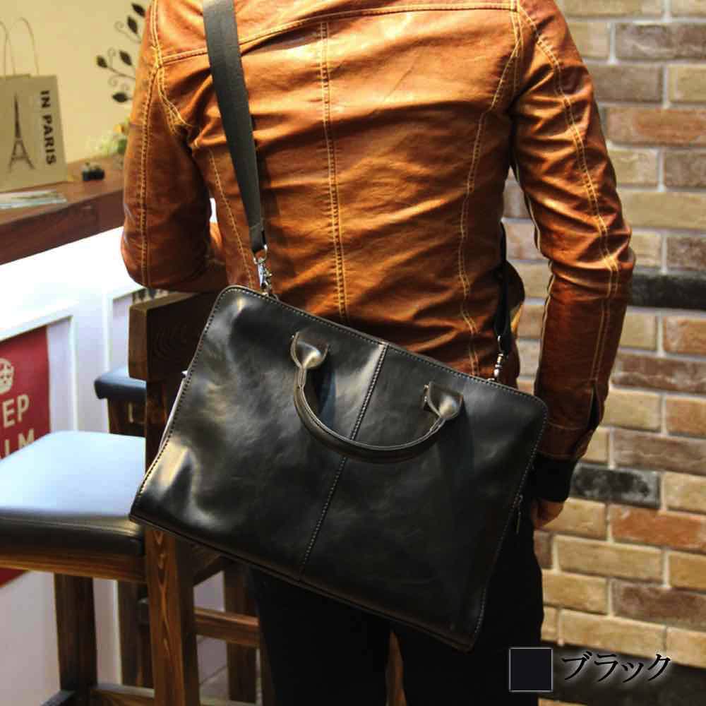 �ڡ������ݥ����Ѥ�20%OFF!���� �ӥ��ͥ��Хå� ��� �쥶����󥺥֥꡼�ե����� ������ 3WAY �ϥ� �� ���������Хå� �̳� 40�� �Ρ���PC...