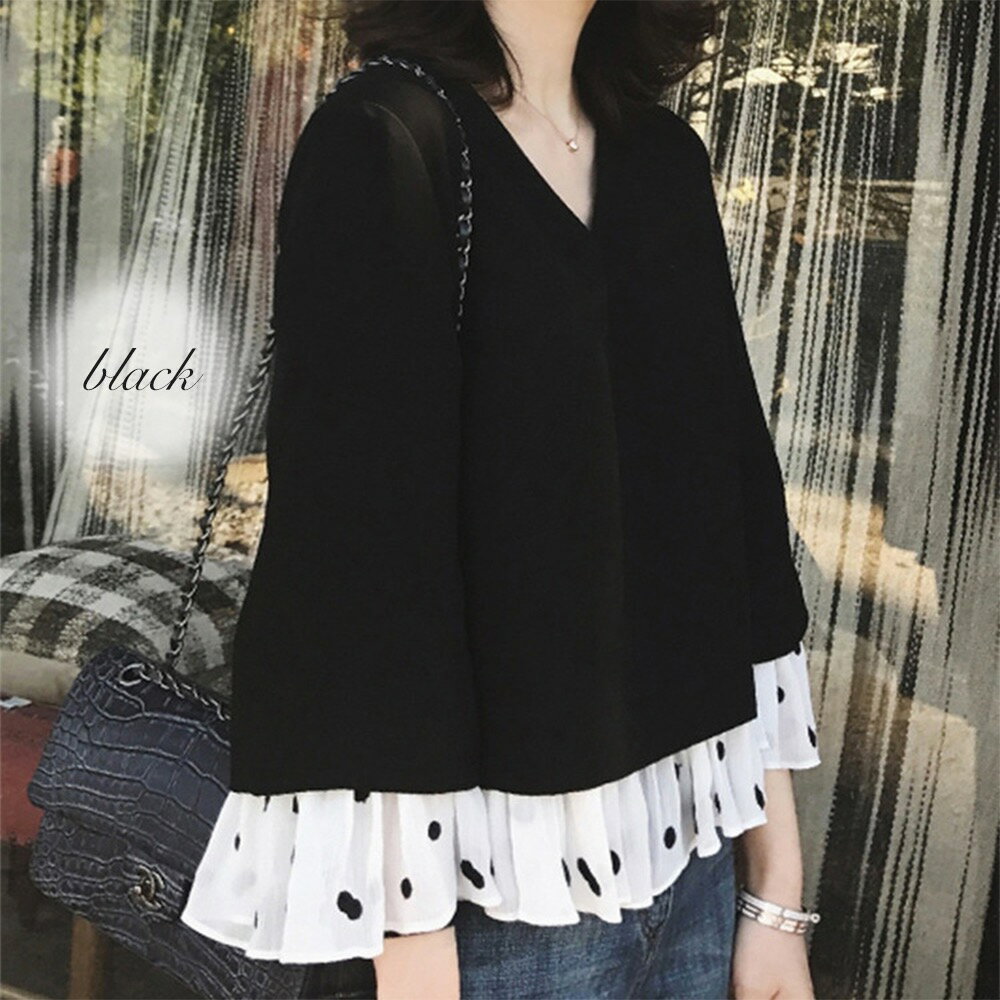 Tシャツレディース裾フリルシャツテ...